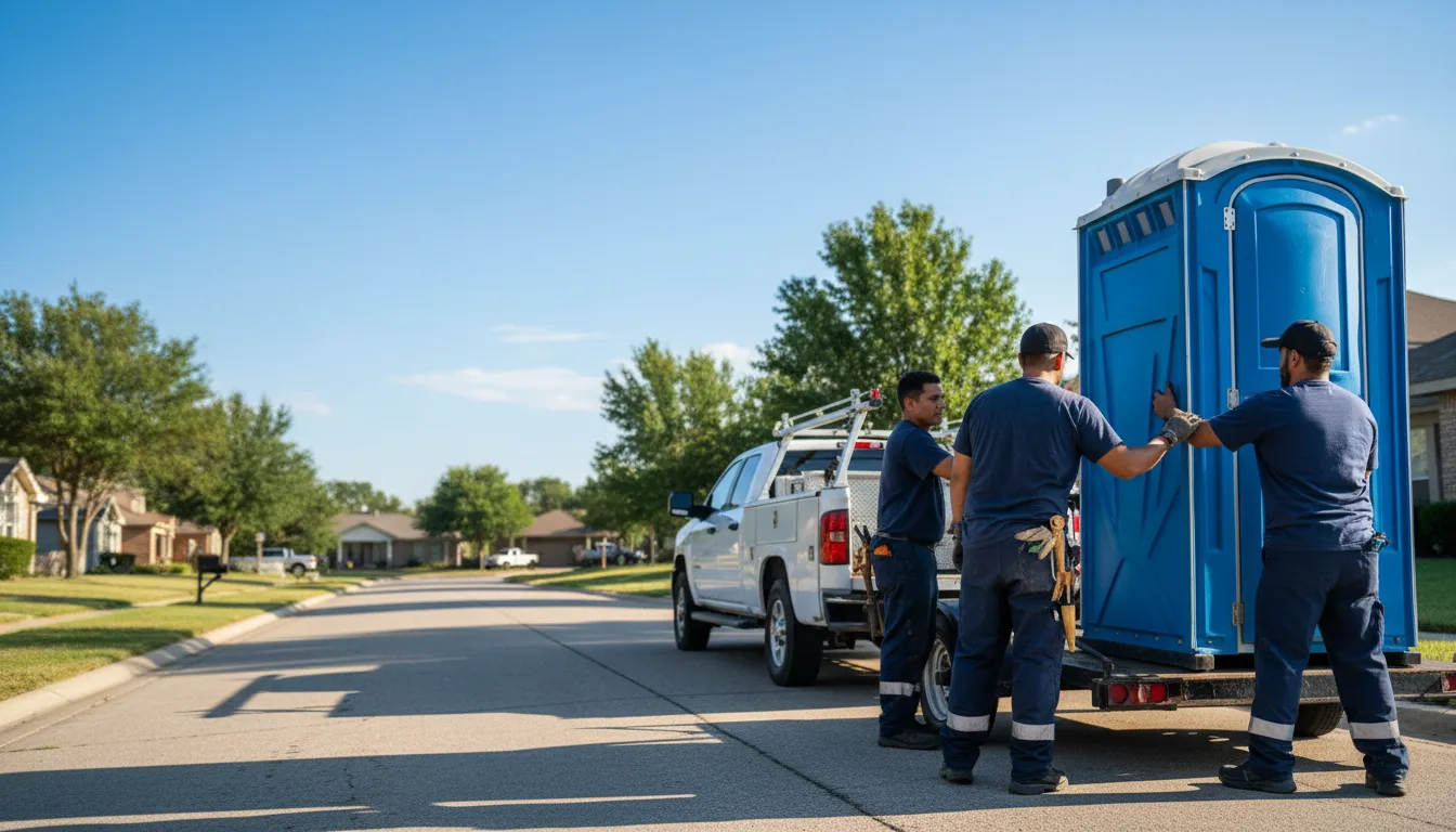 Portable Toilet Rental in Amarillo, TX near me